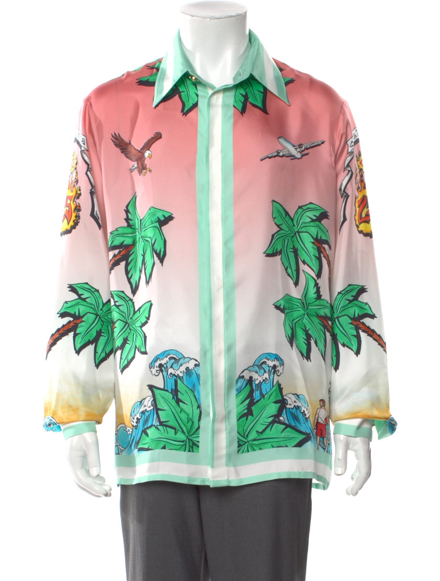 Casablanca 2025 Printed Shirt w/ Tags