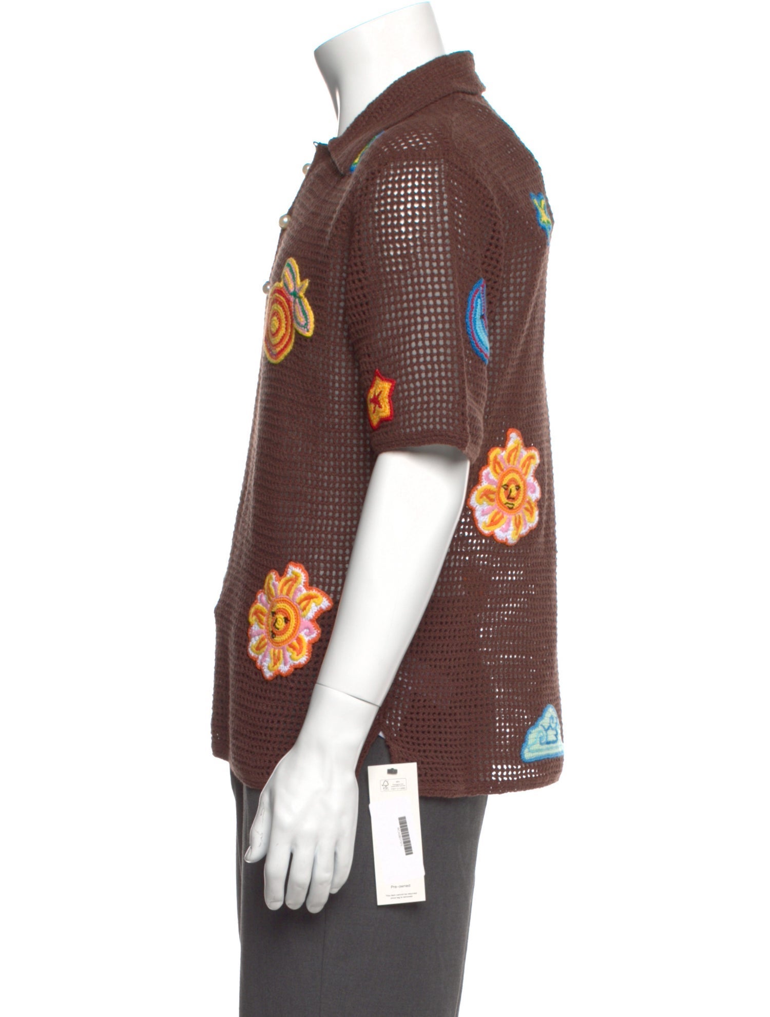 Casablanca 2025 Printed Polo Shirt w/ Tags