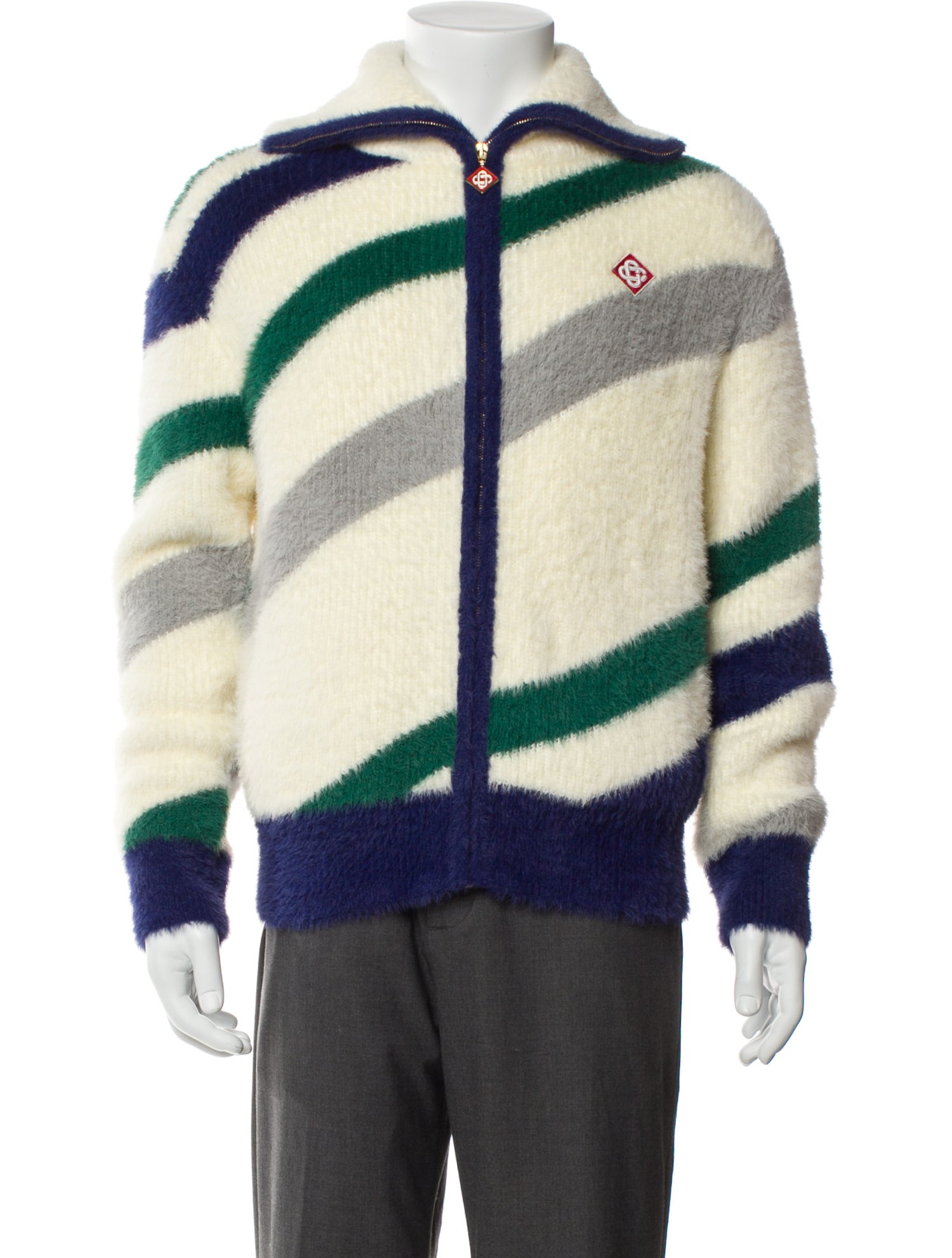Casablanca 2023 Striped Cardigan
