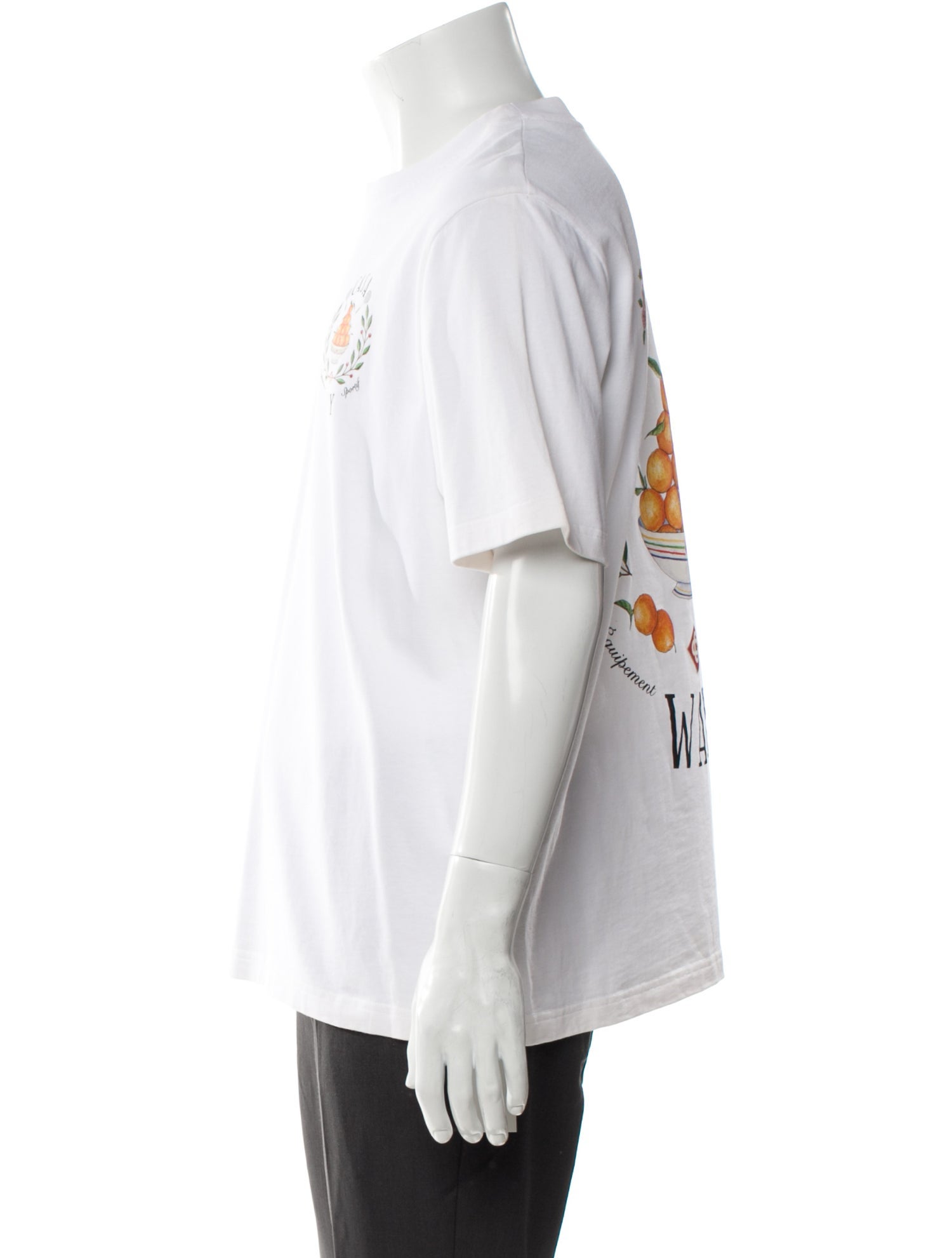 Casablanca Graphic Print Crew Neck T-Shirt