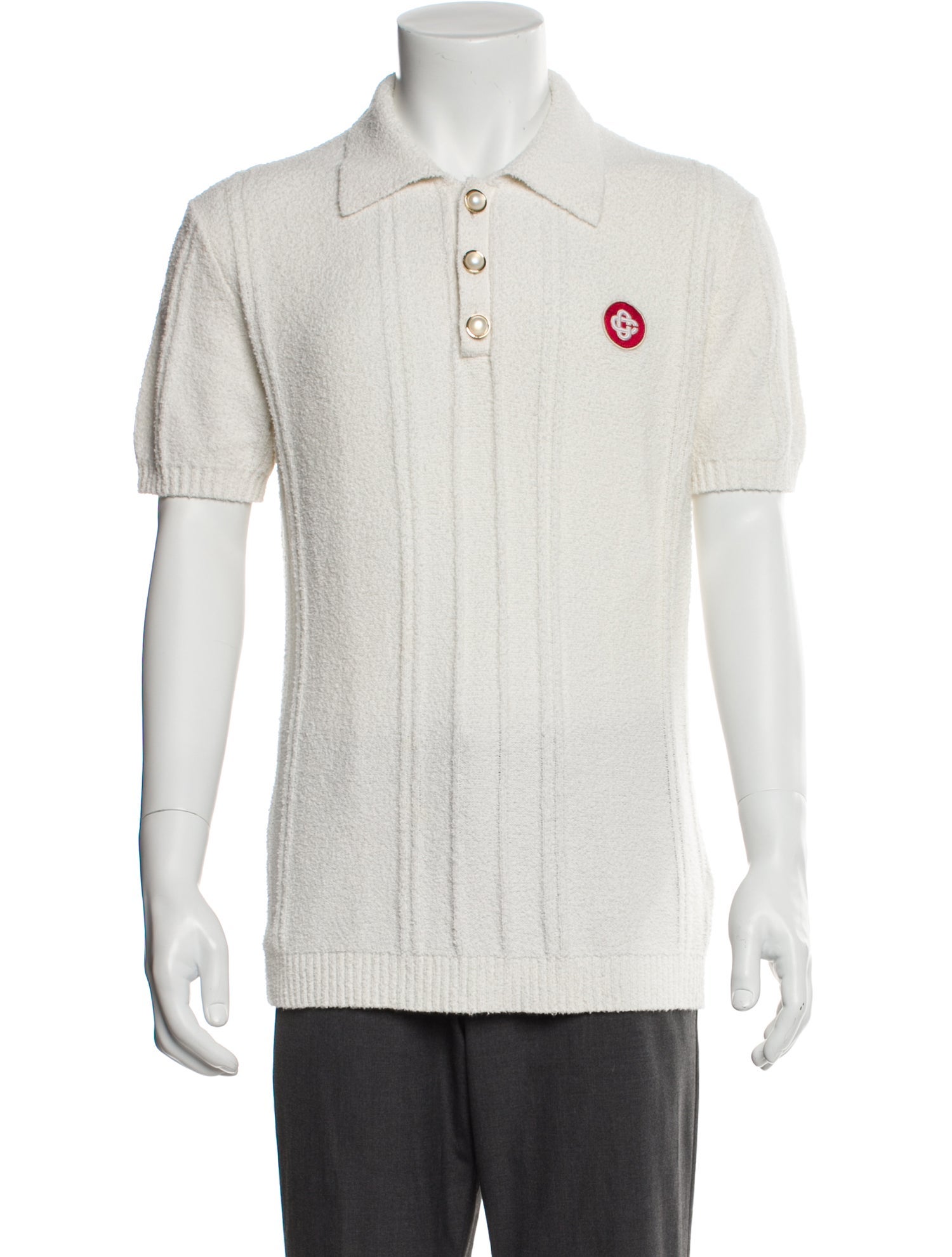 Casablanca 2022 Knit Polo Sweater