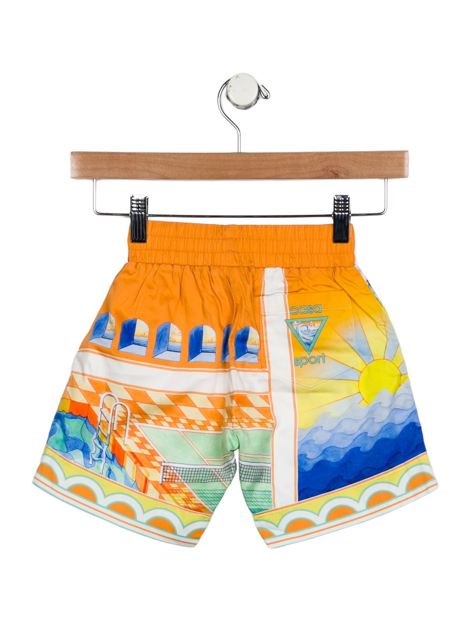Casablanca Kids' Printed Shorts