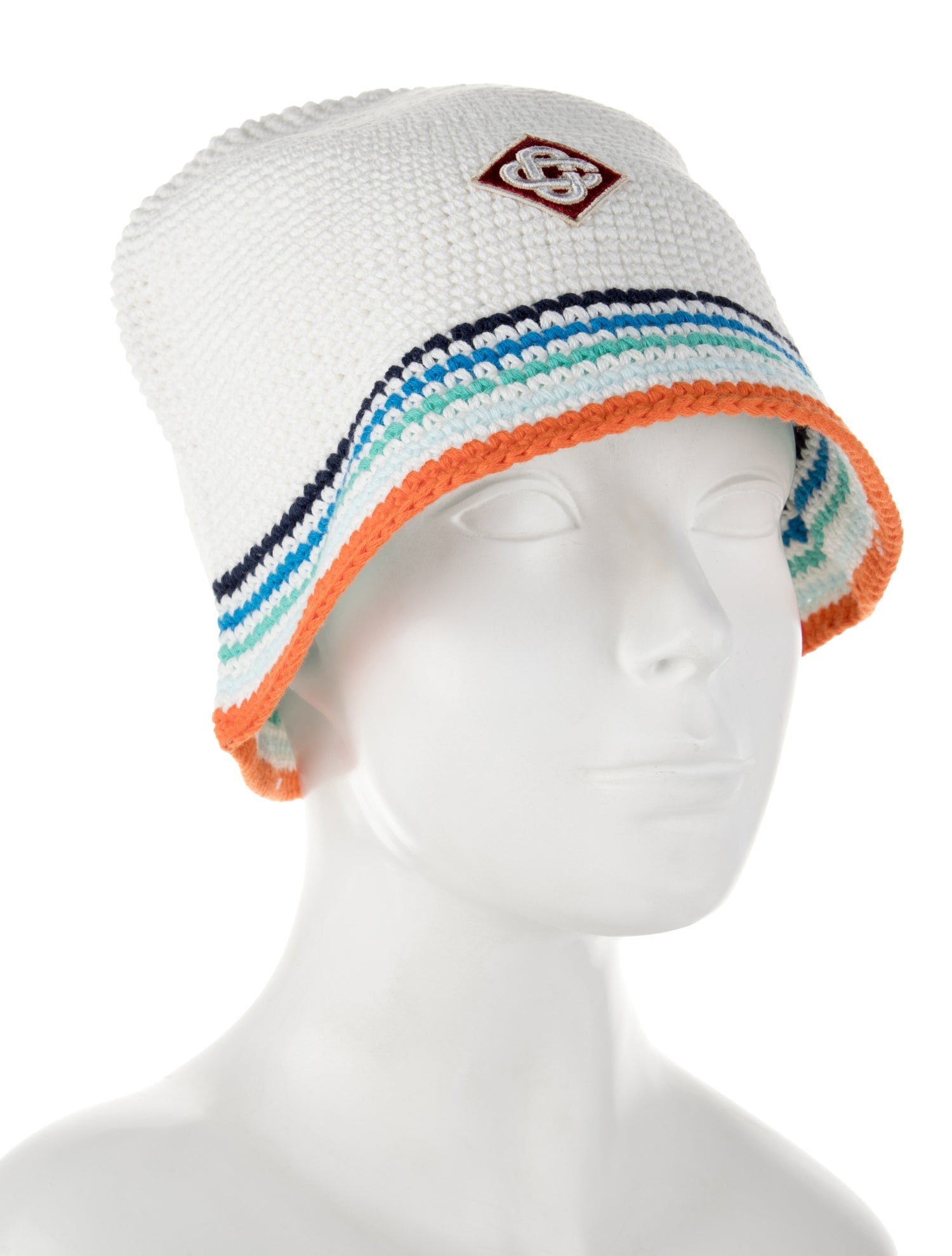 Striped Crochet Hat w/Tags — 3/3