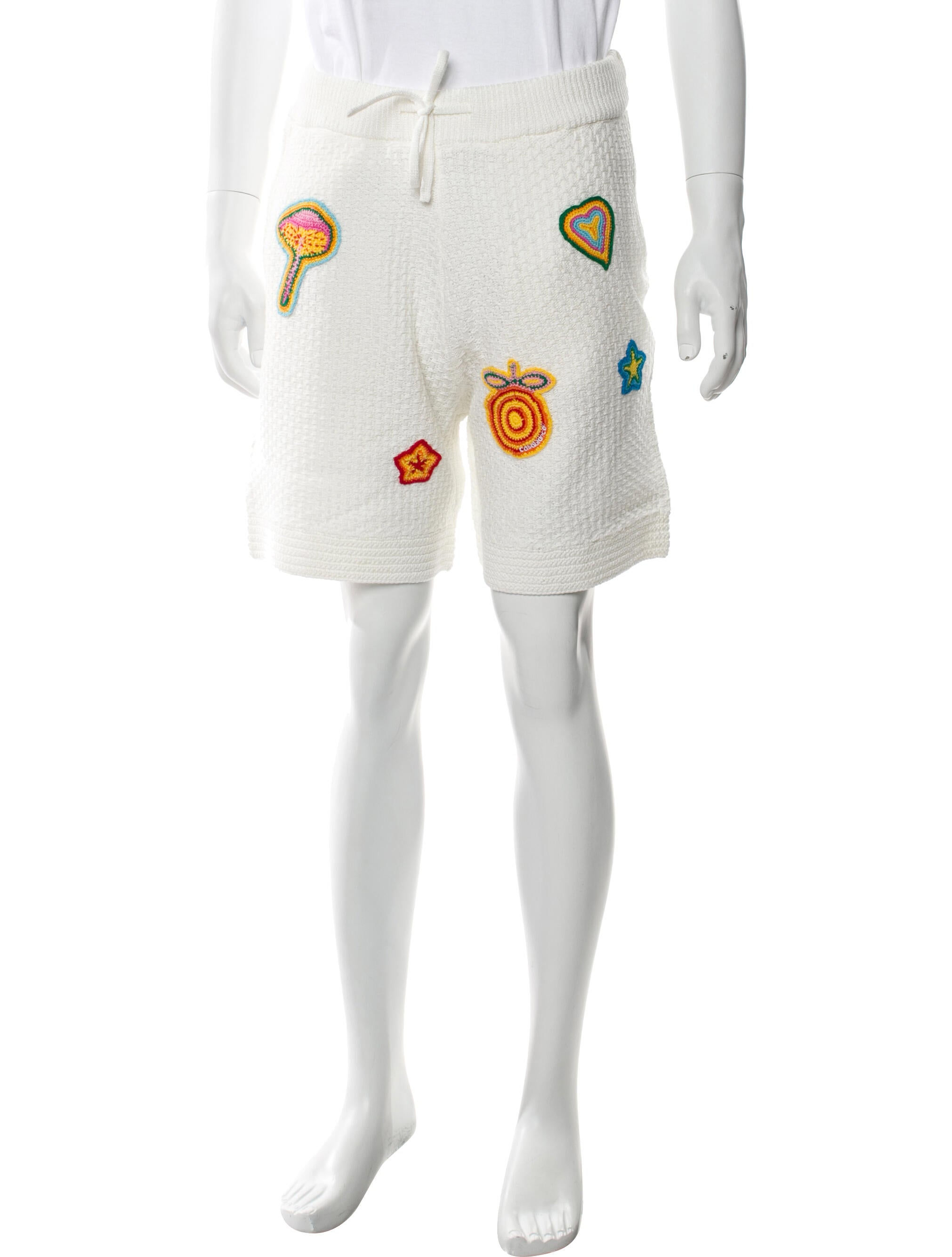 Casablanca Graphic Print Jogger Shorts w/ Tags