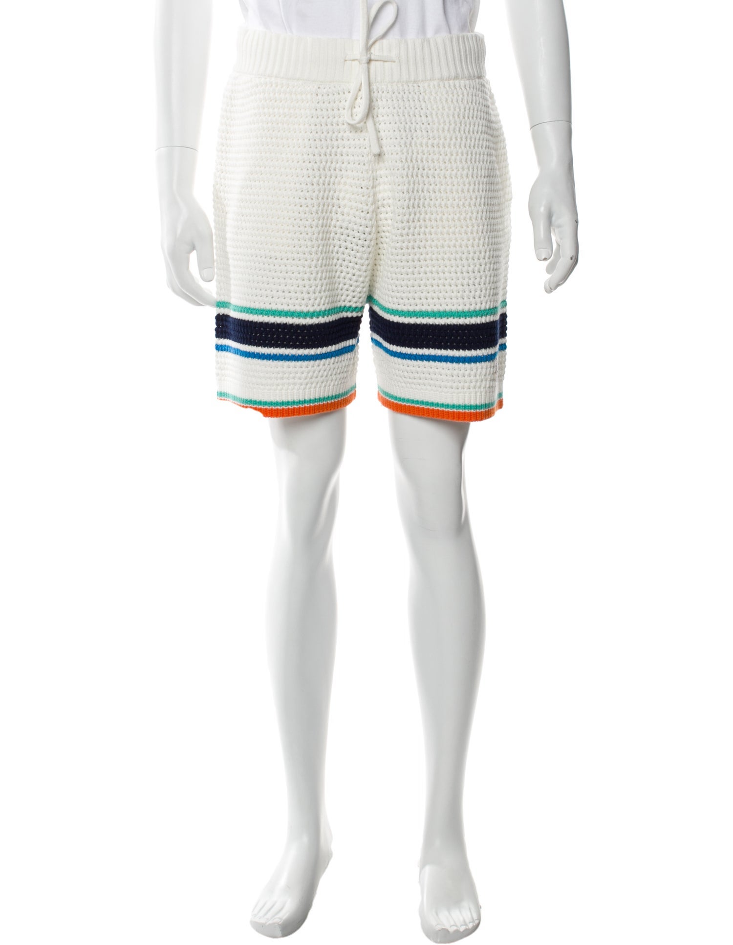 Casablanca Striped Jogger Shorts w/ Tags