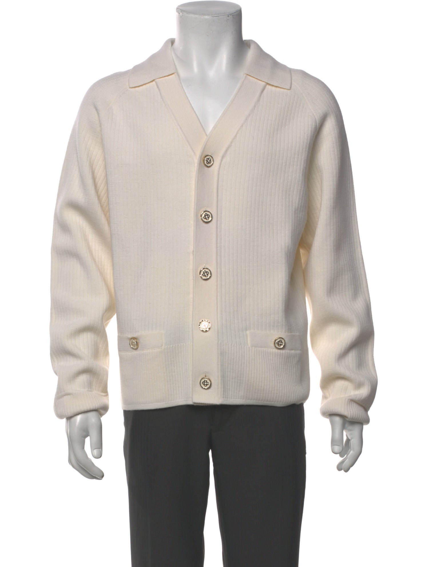 Casablanca 2023 Signature Logo Cardigan w/ Tags