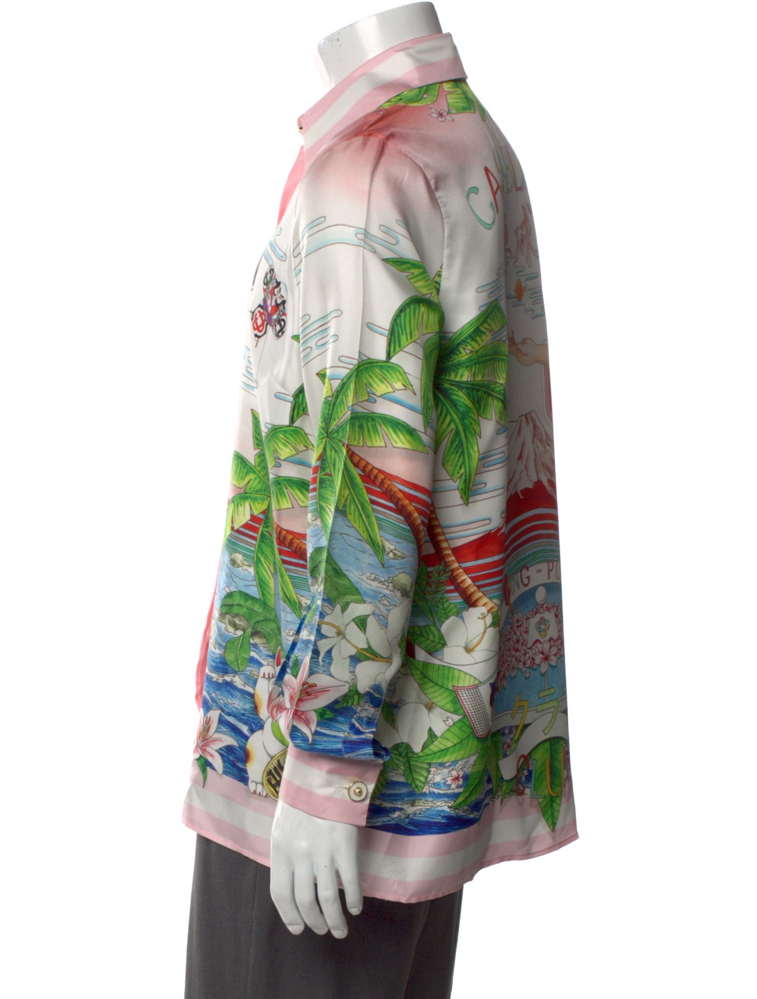 Casablanca Silk Printed Shirt
