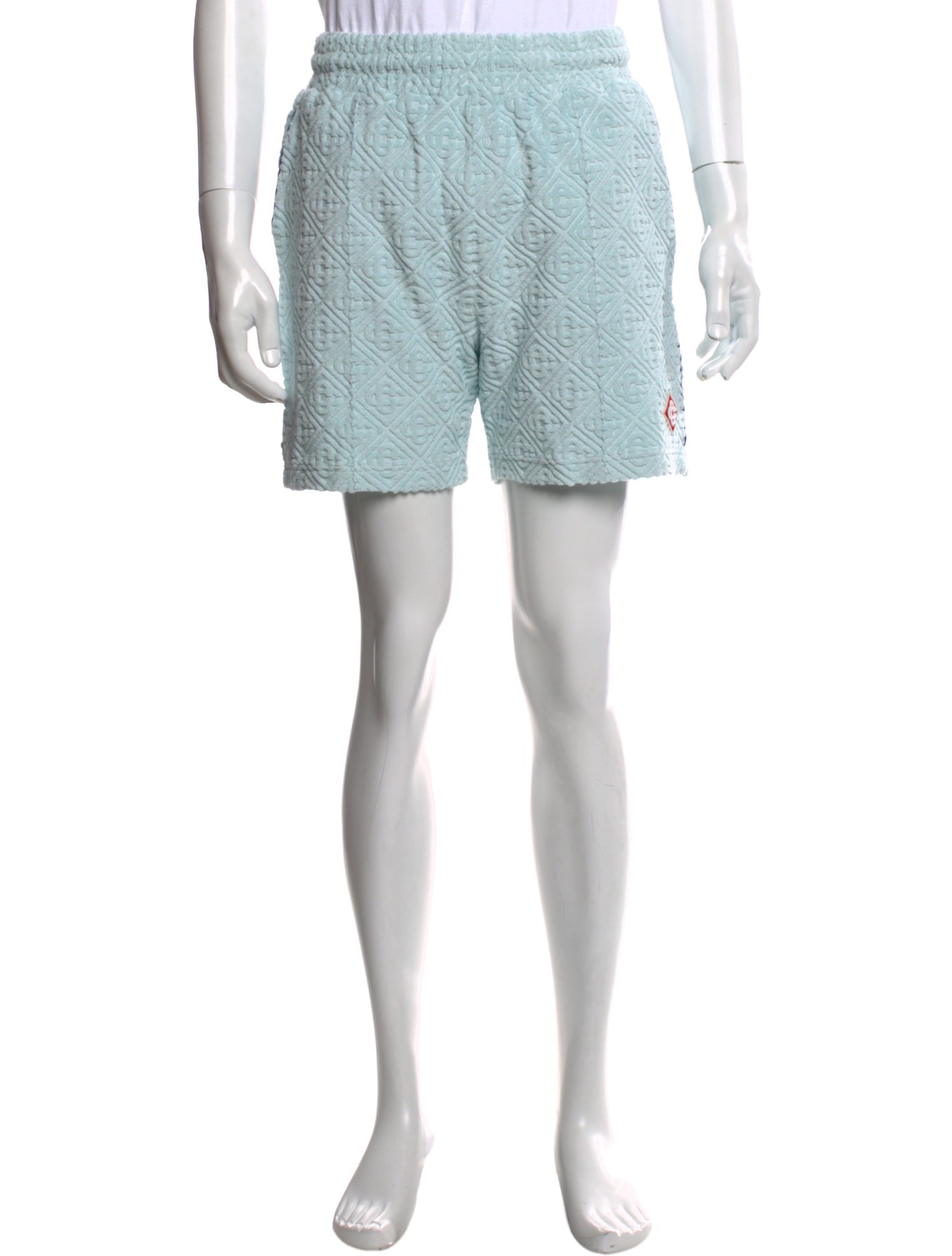 Casablanca Patterned Jogger Shorts