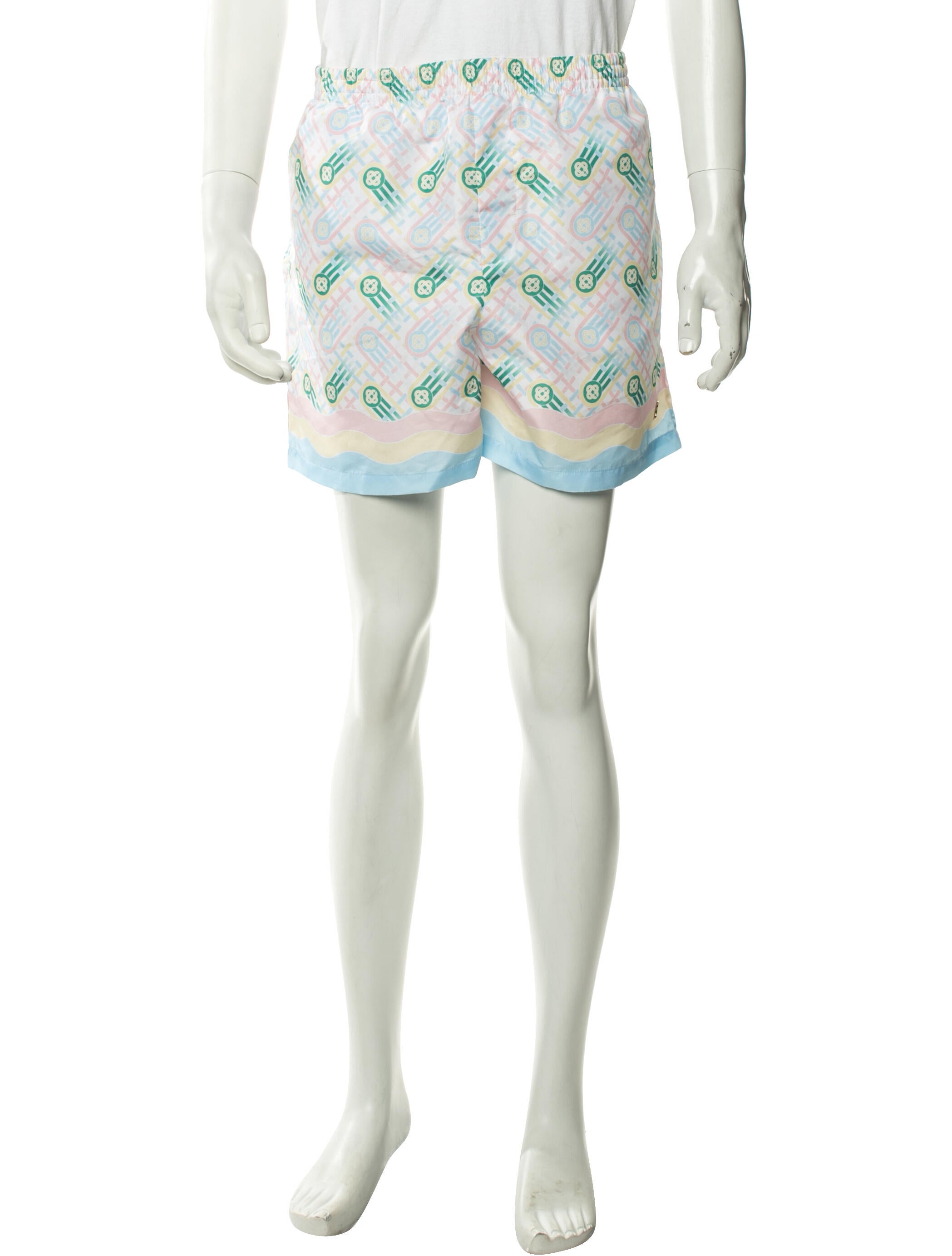 Casablanca Graphic Print Swim Trunks w/ Tags