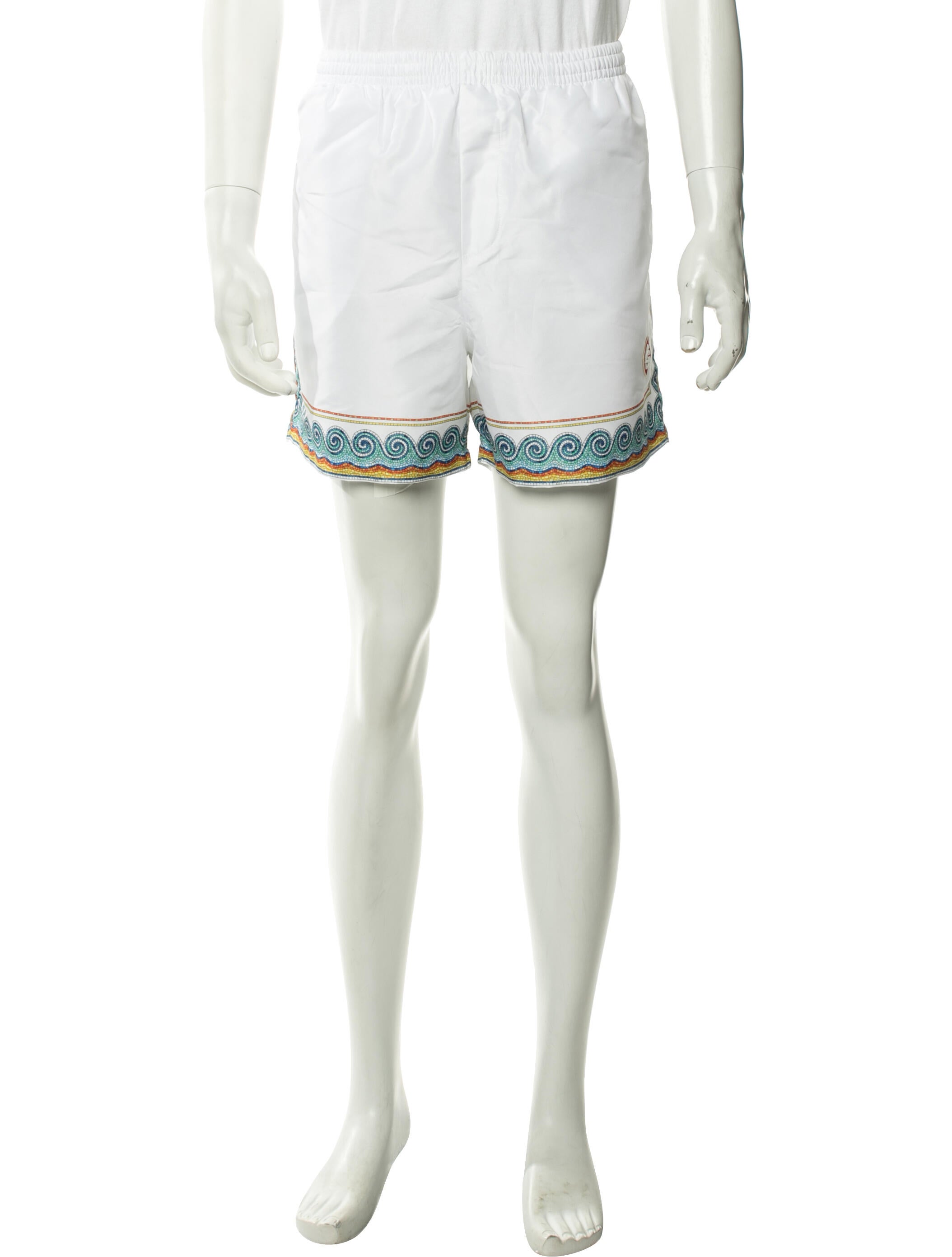 Casablanca Graphic Print Swim Trunks w/ Tags