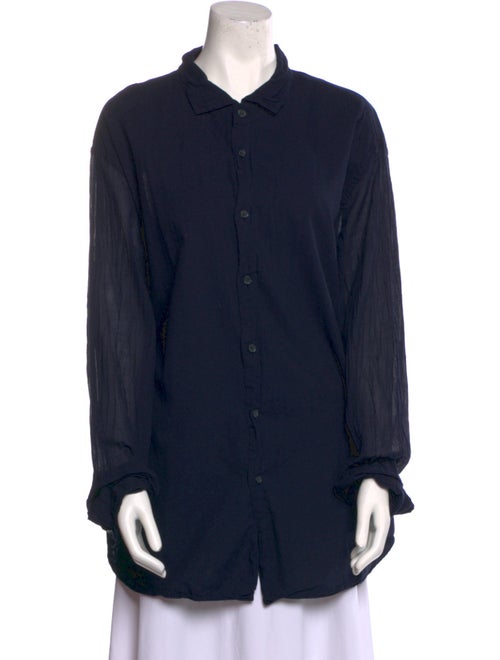 Casey Casey Long Sleeve Button-Up Top