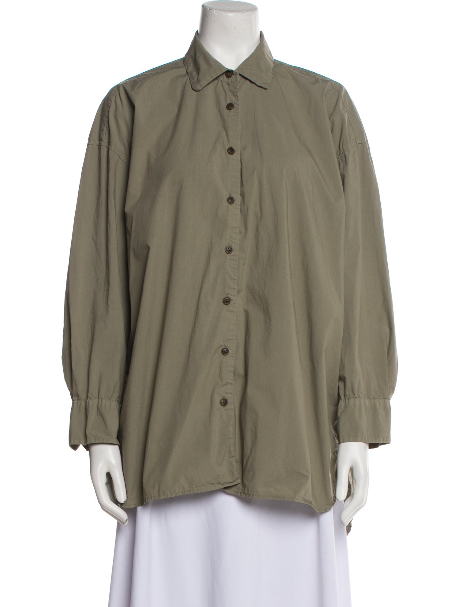 Casey Casey Long Sleeve Button-Up Top