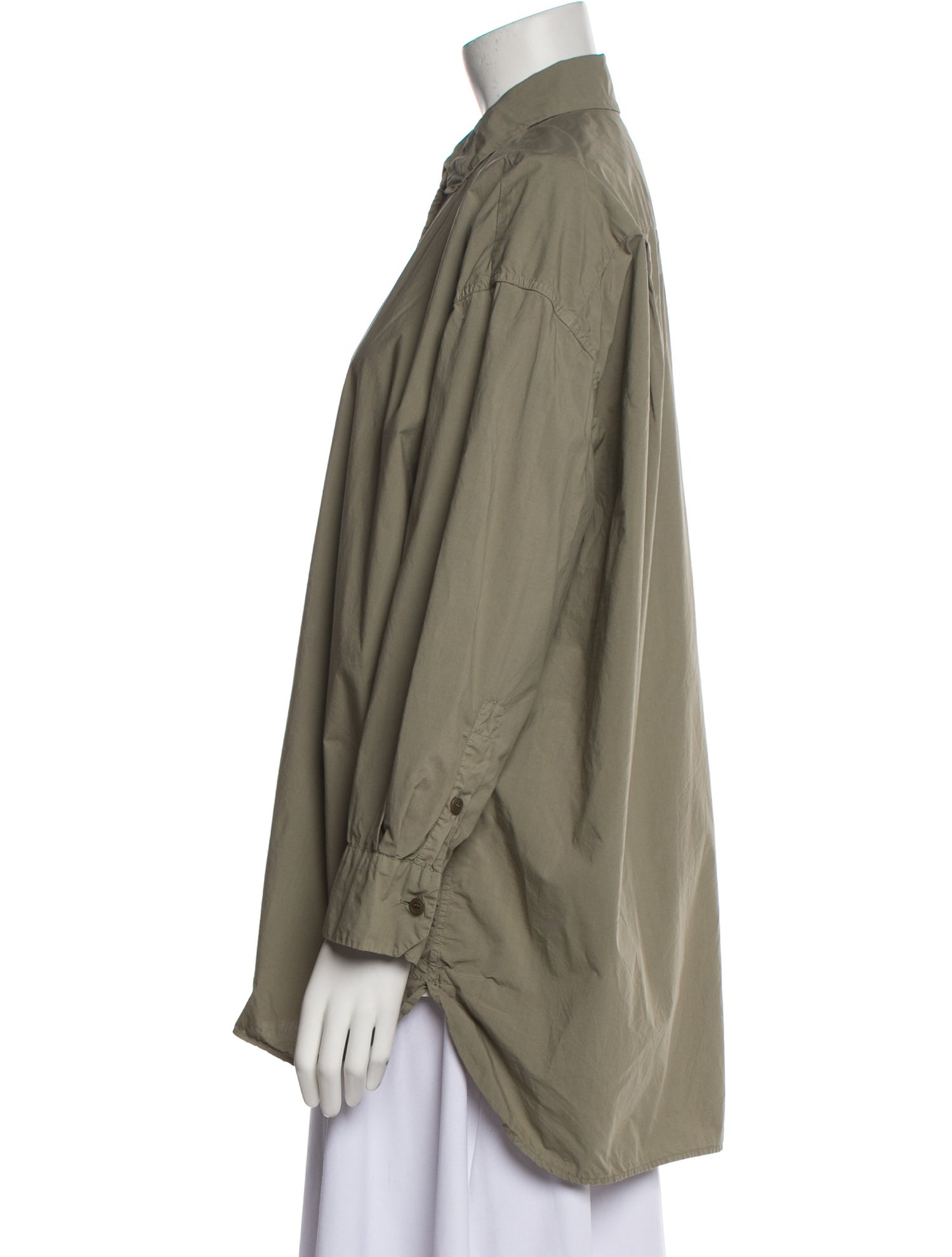 Casey Casey Long Sleeve Button-Up Top