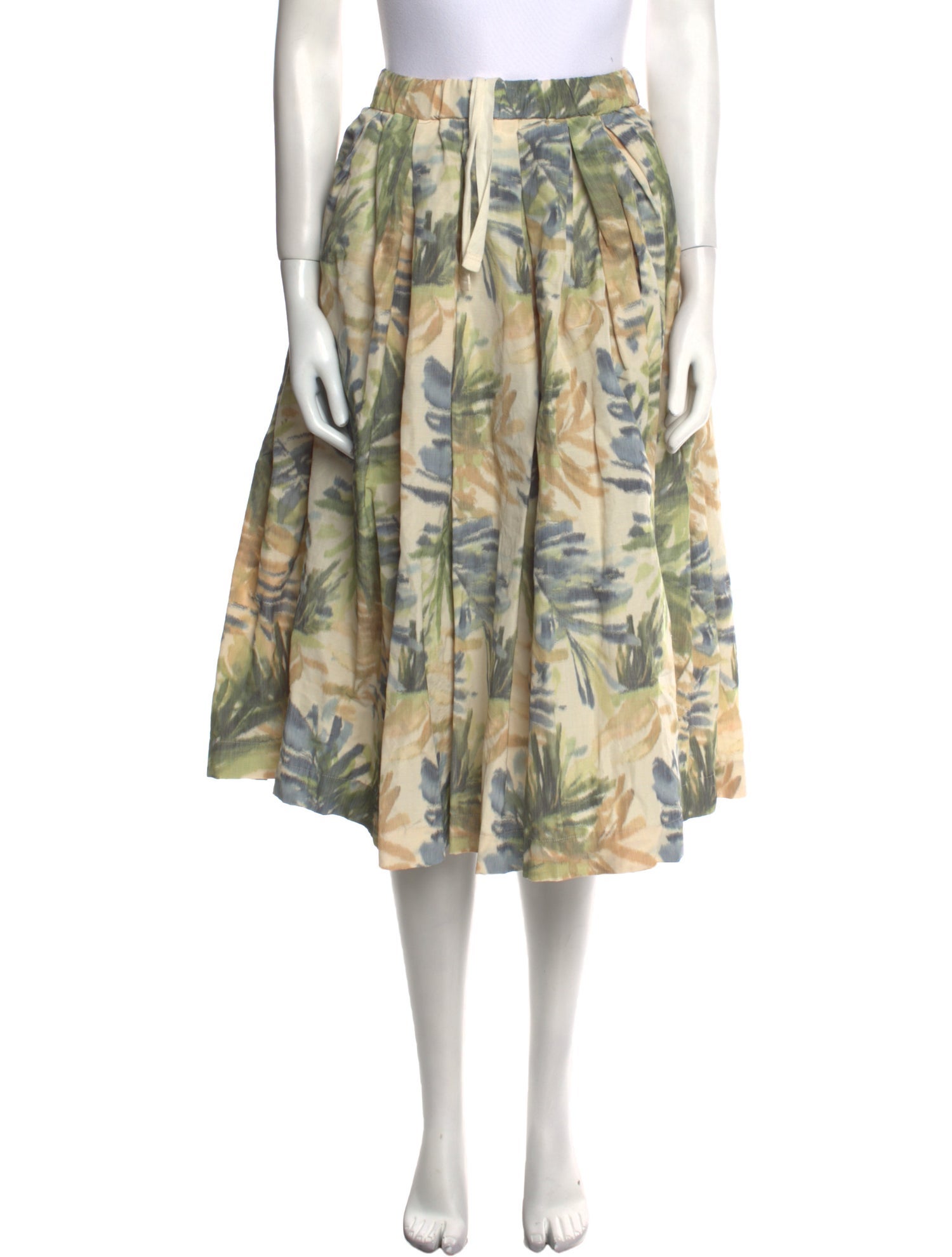 Casey Casey Printed Midi Length Skirt