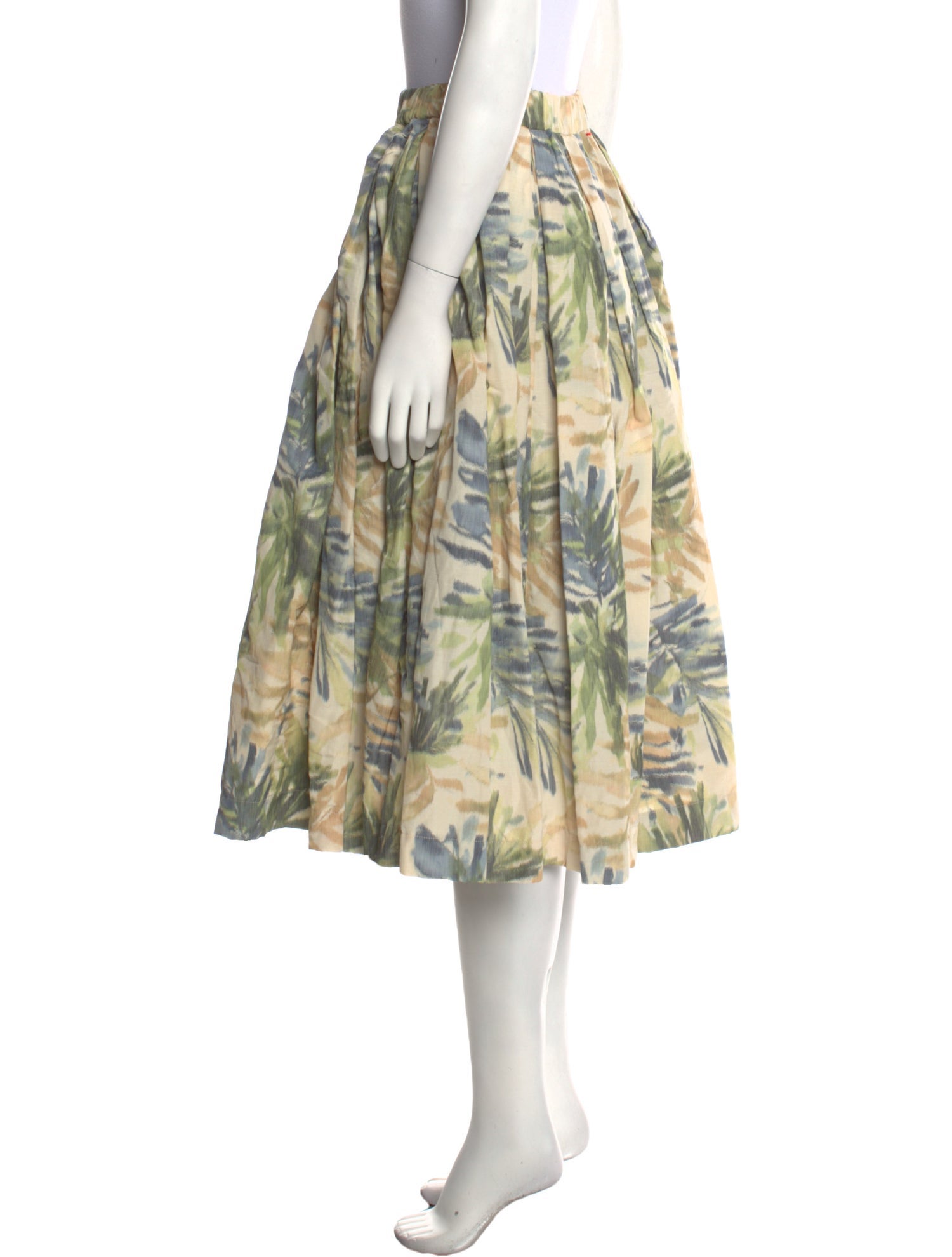 Casey Casey Printed Midi Length Skirt