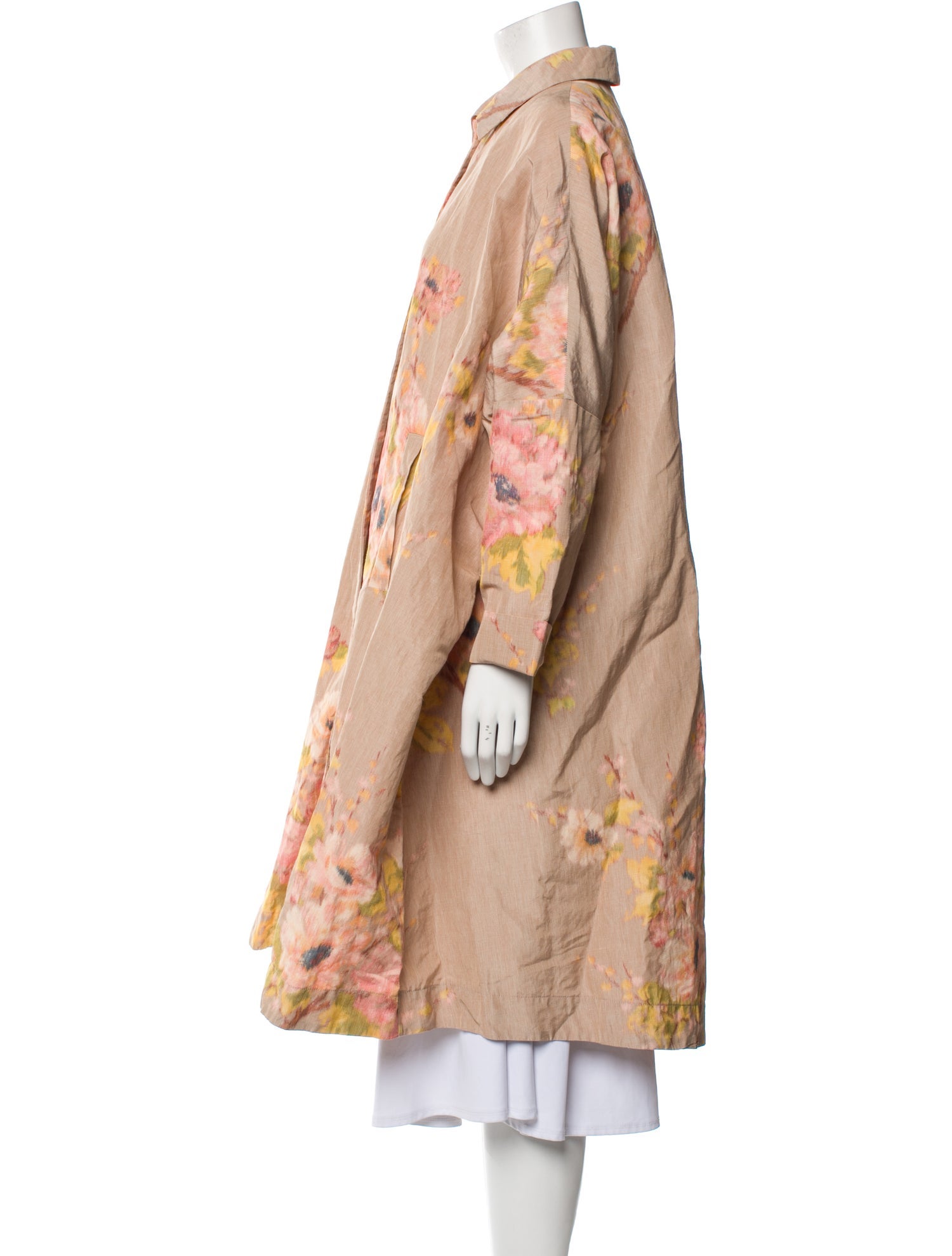 Casey Casey Floral Print Coat