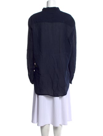 Casey Casey Long Sleeve Button-Up Top