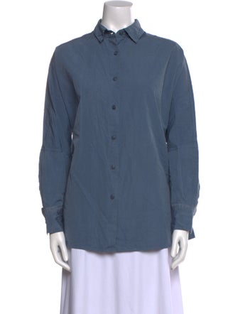 Casey Casey Long Sleeve Button-Up Top