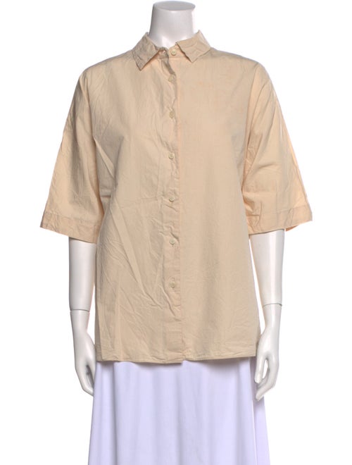 Casey Casey Short Sleeve Button-Up Top