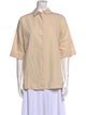 Casey Casey Short Sleeve Button-Up Top