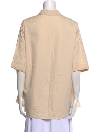 Casey Casey Short Sleeve Button-Up Top