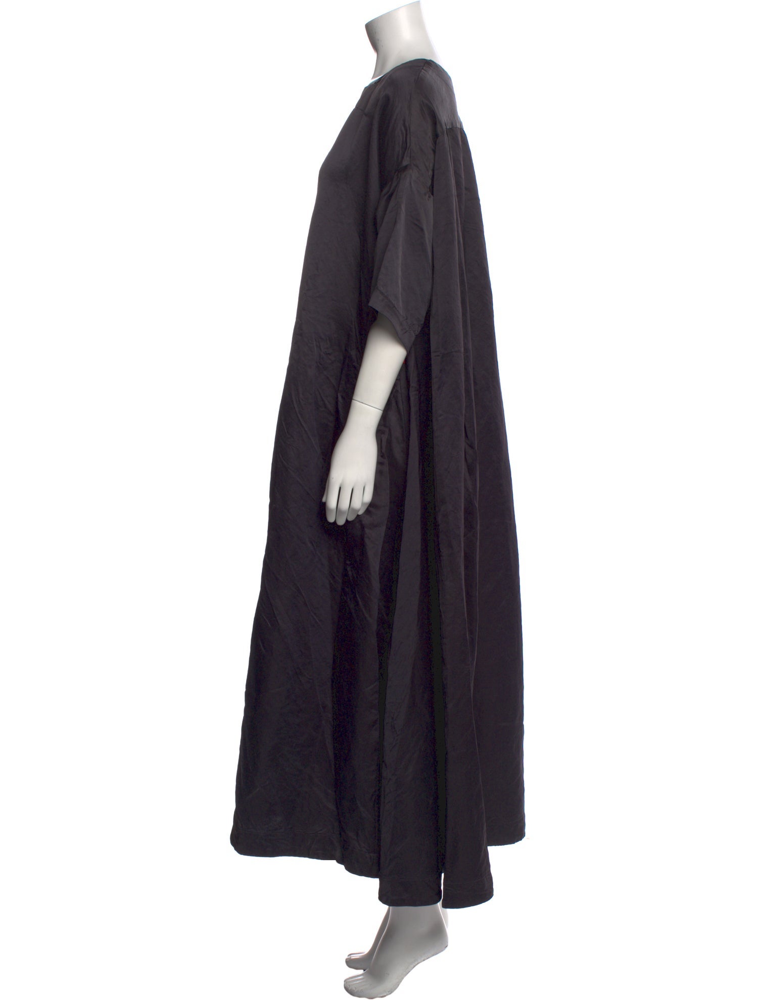 Casey Casey Bateau Neckline Long Dress