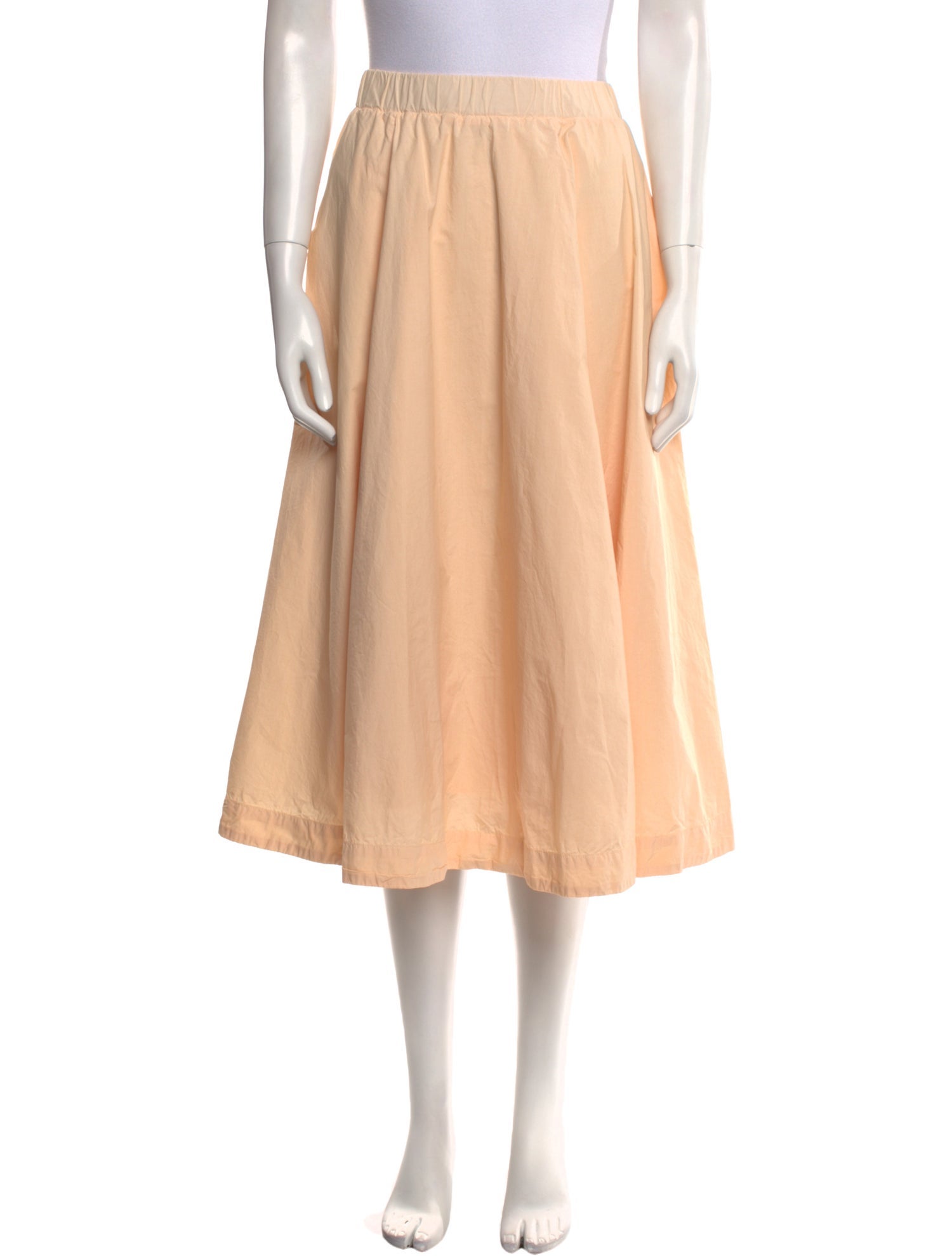 Casey Casey Pleated Accents Midi Length Skirt w/ Tags