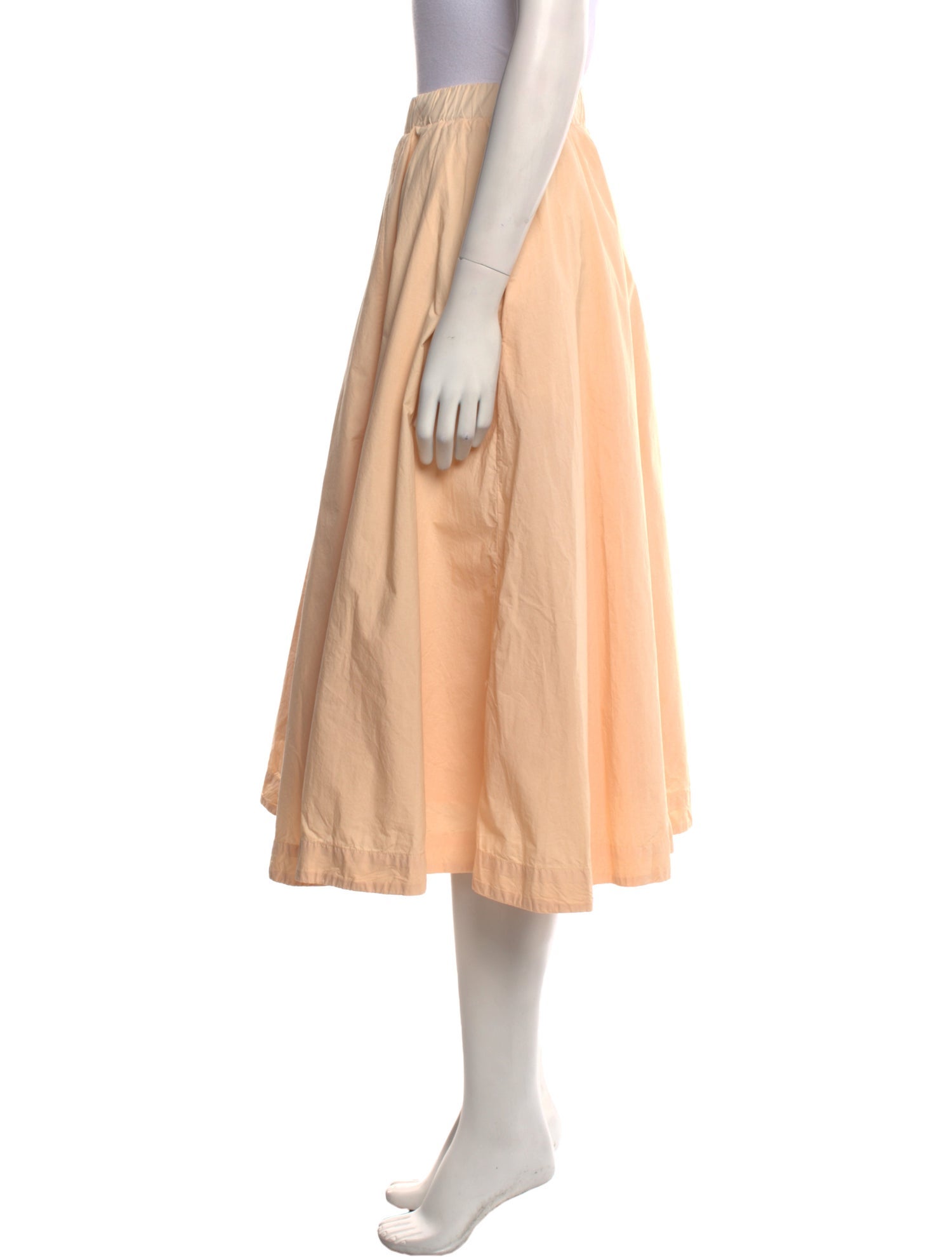 Casey Casey Pleated Accents Midi Length Skirt w/ Tags