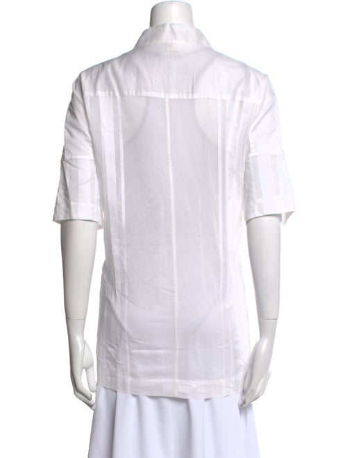 Casey Casey Short Sleeve Button-Up Top