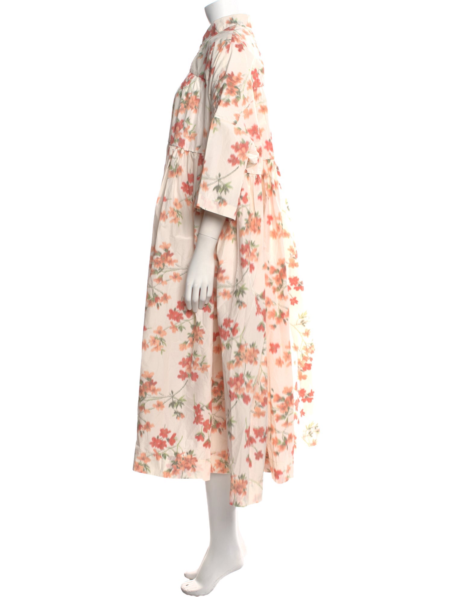 Casey Casey Floral Print Long Dress