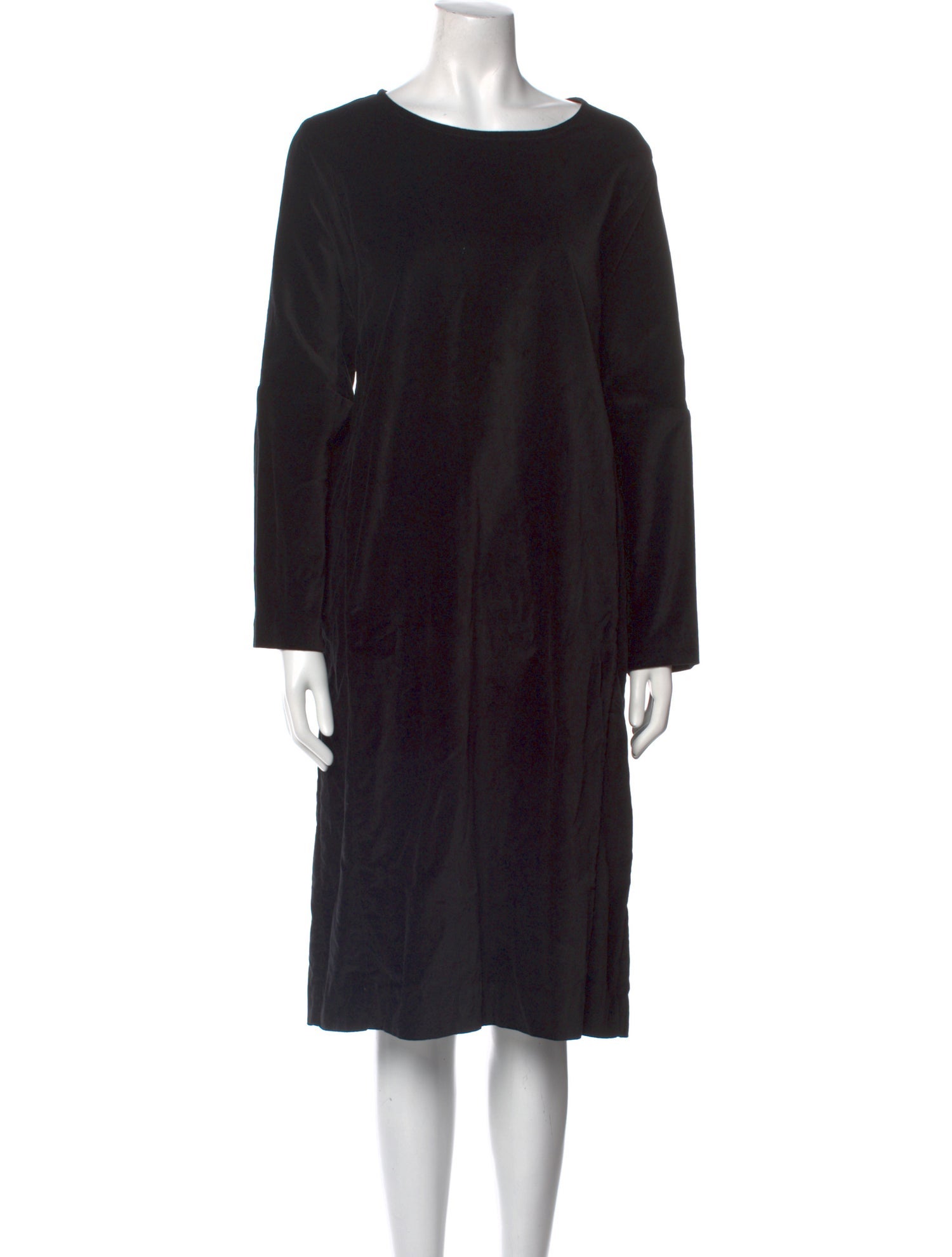 Casey Casey Scoop Neck Midi Length Dress