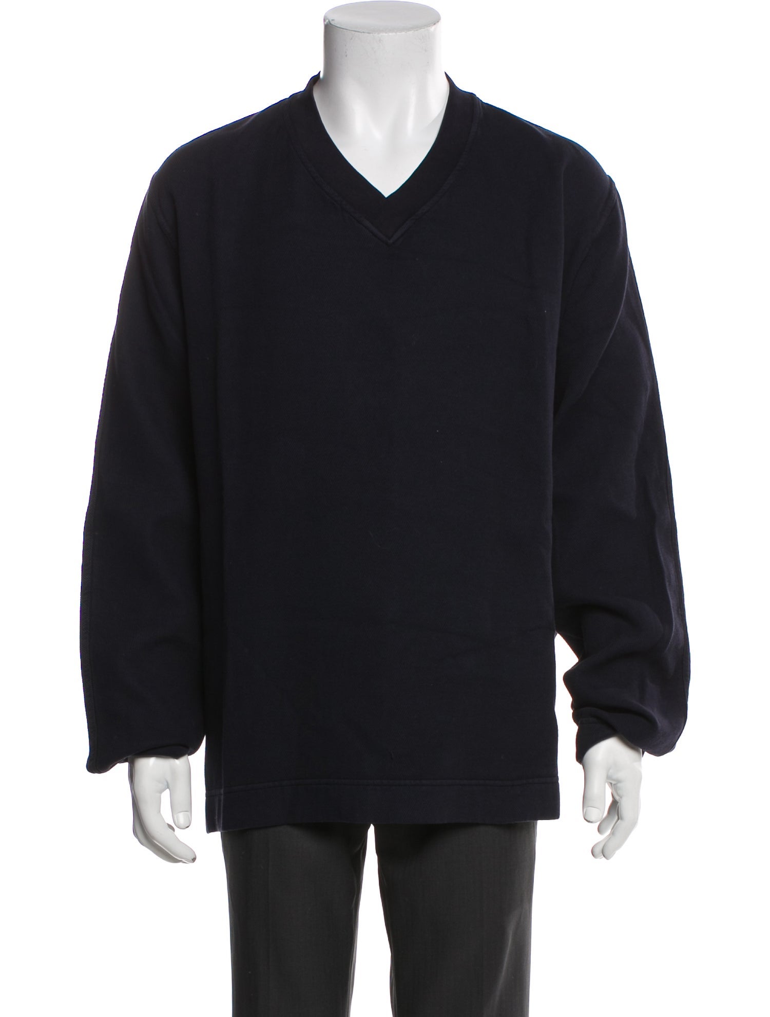 Casey Casey V-Neck Long Sleeve Pullover