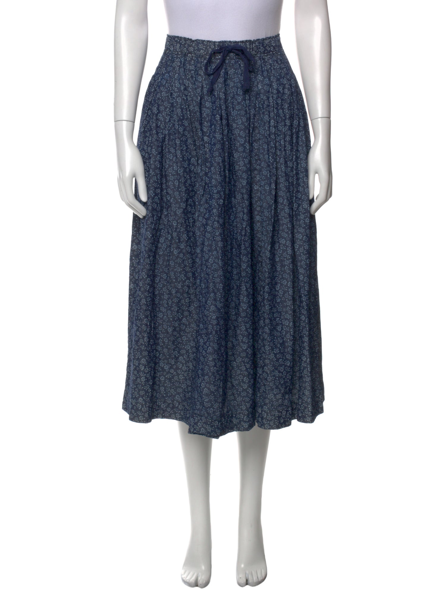 Casey Casey Floral Print Midi Length Skirt w/ Tags