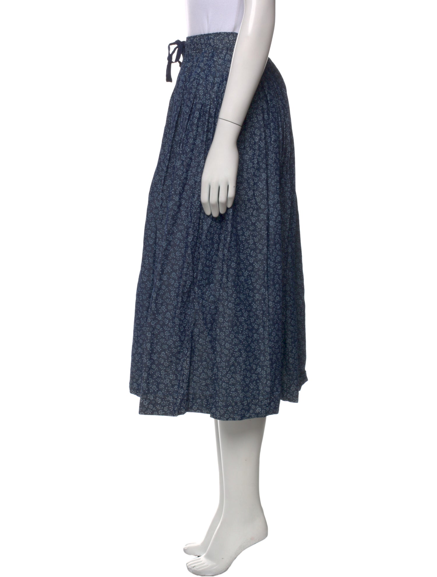 Casey Casey Floral Print Midi Length Skirt w/ Tags