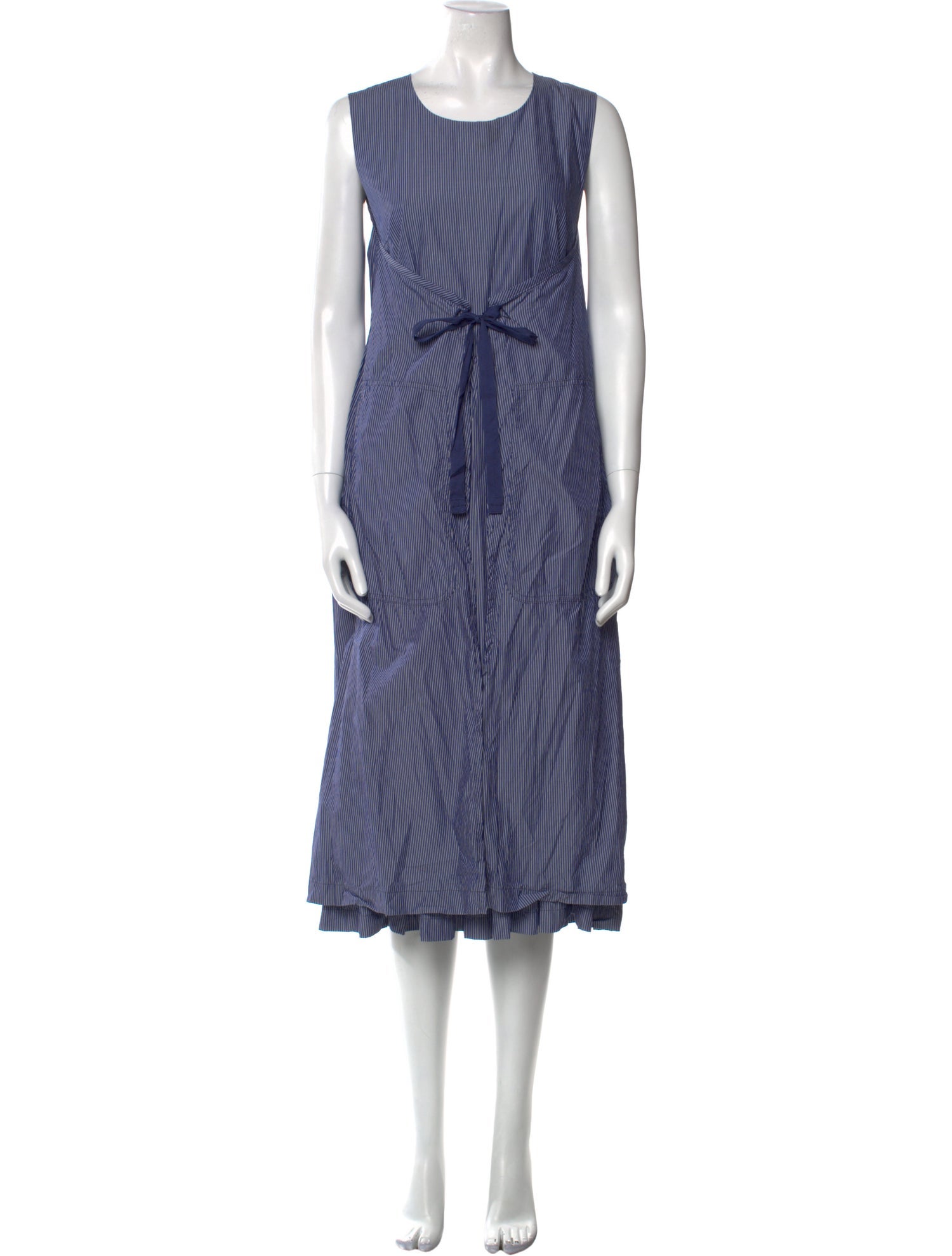 Casey Casey Crew Neck Midi Length Dress