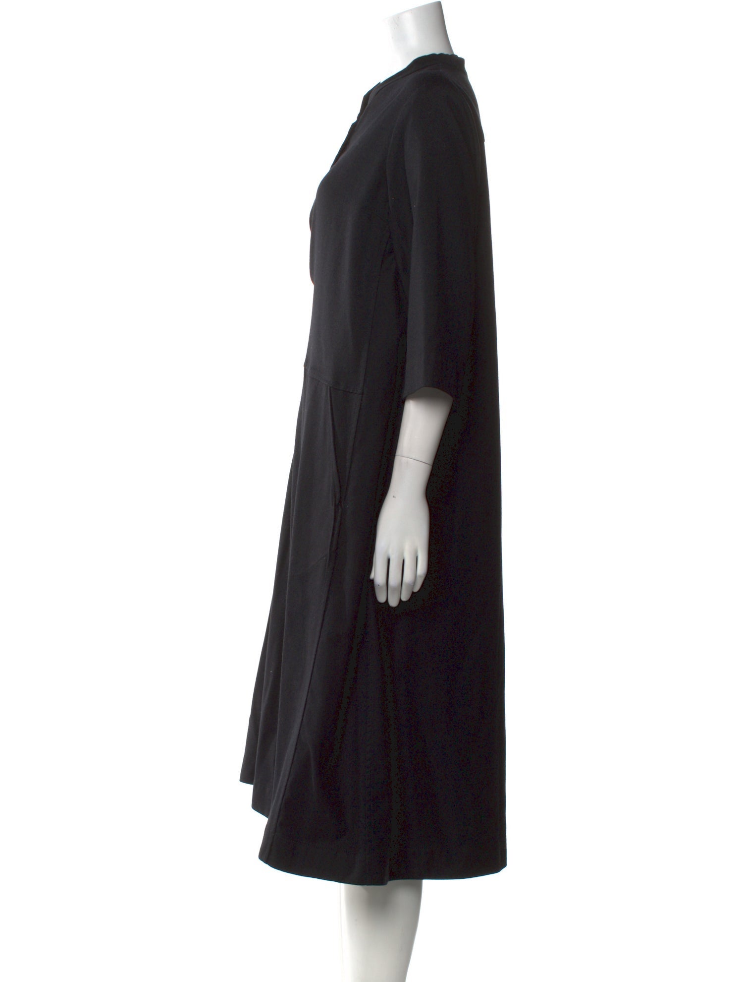 Casey Casey Virgin Wool Midi Length Dress