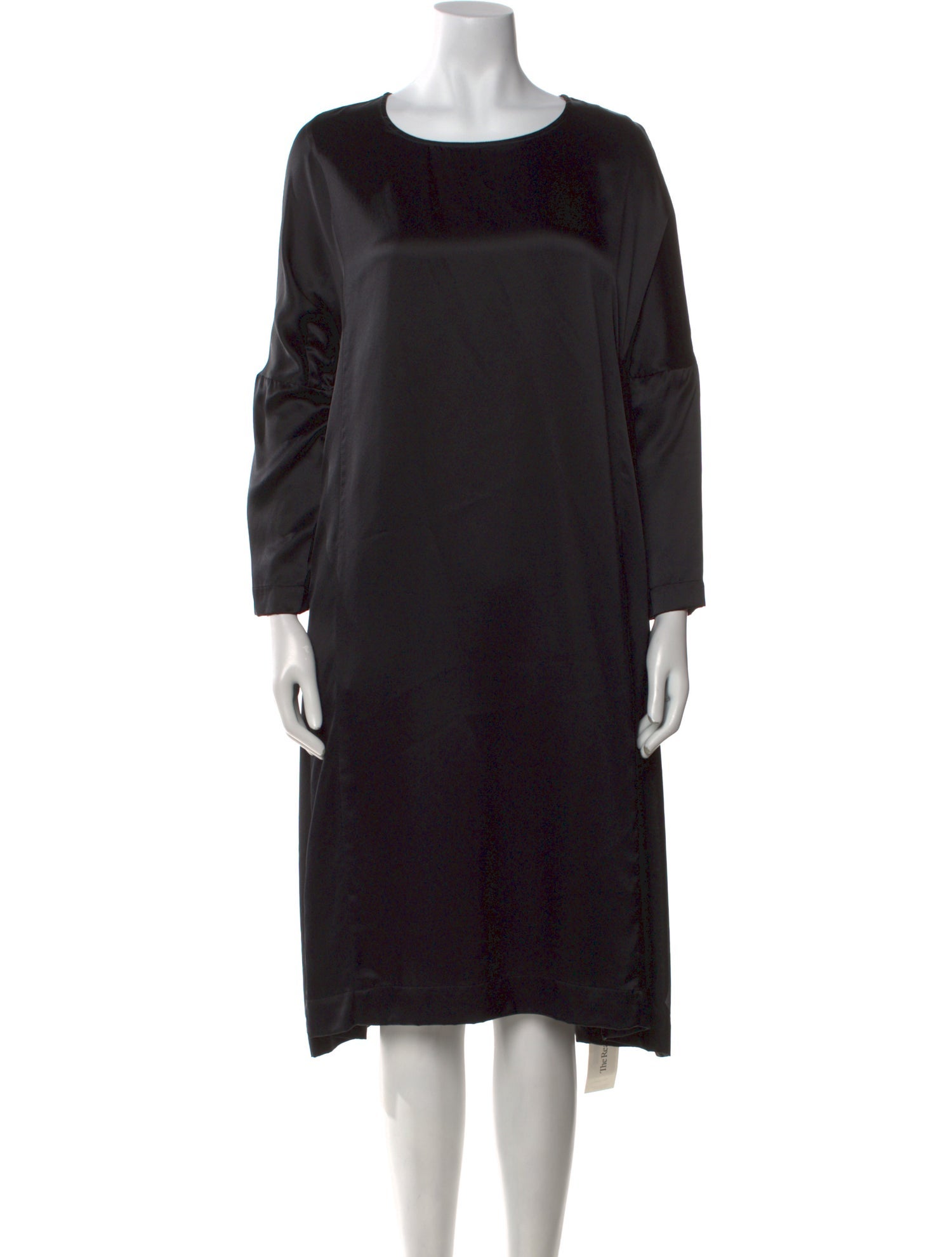 Casey Casey Bateau Neckline Midi Length Dress