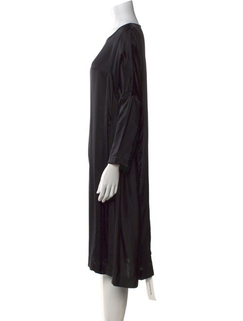 Casey Casey Bateau Neckline Midi Length Dress