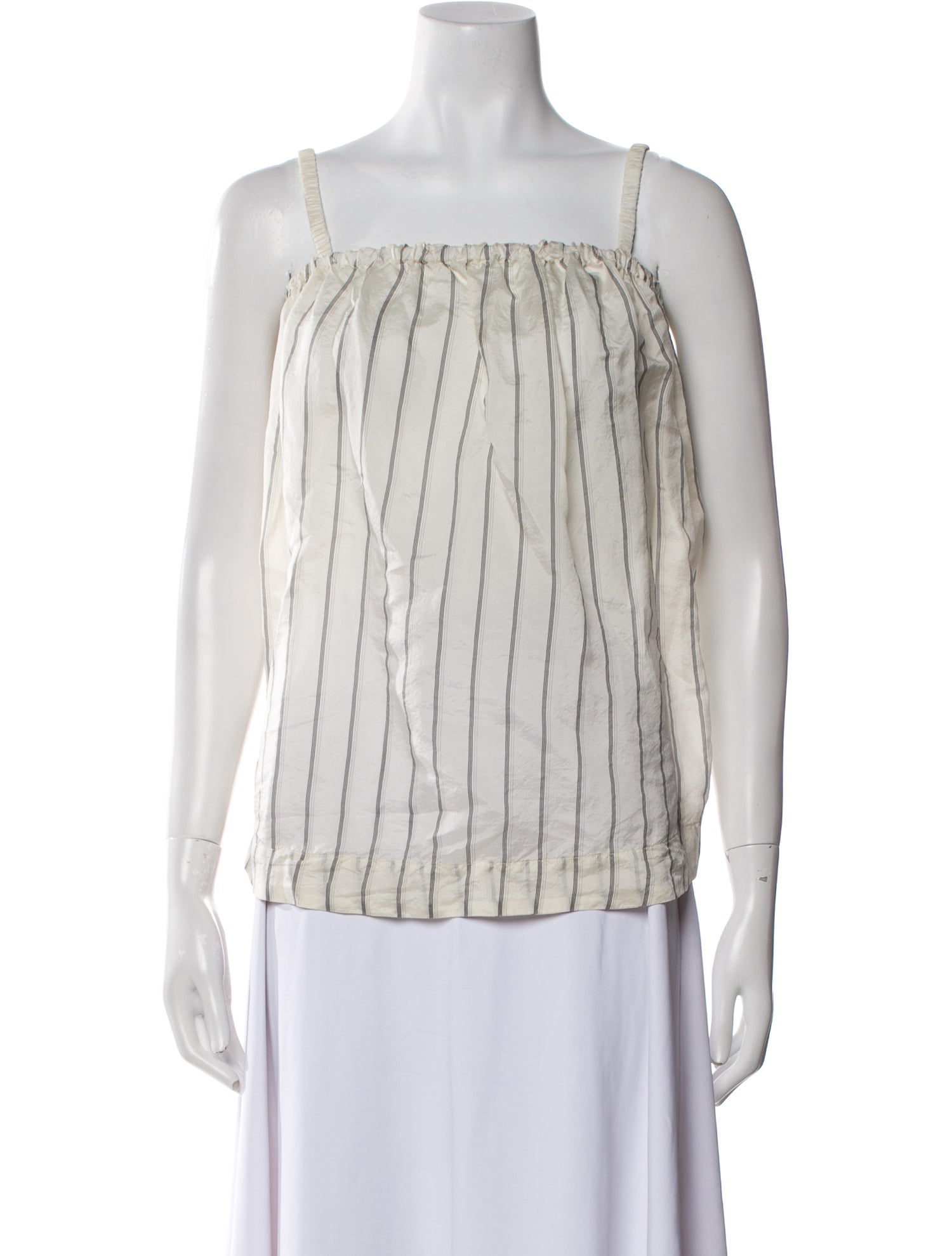 Casey Casey Silk Striped Blouse w/ Tags
