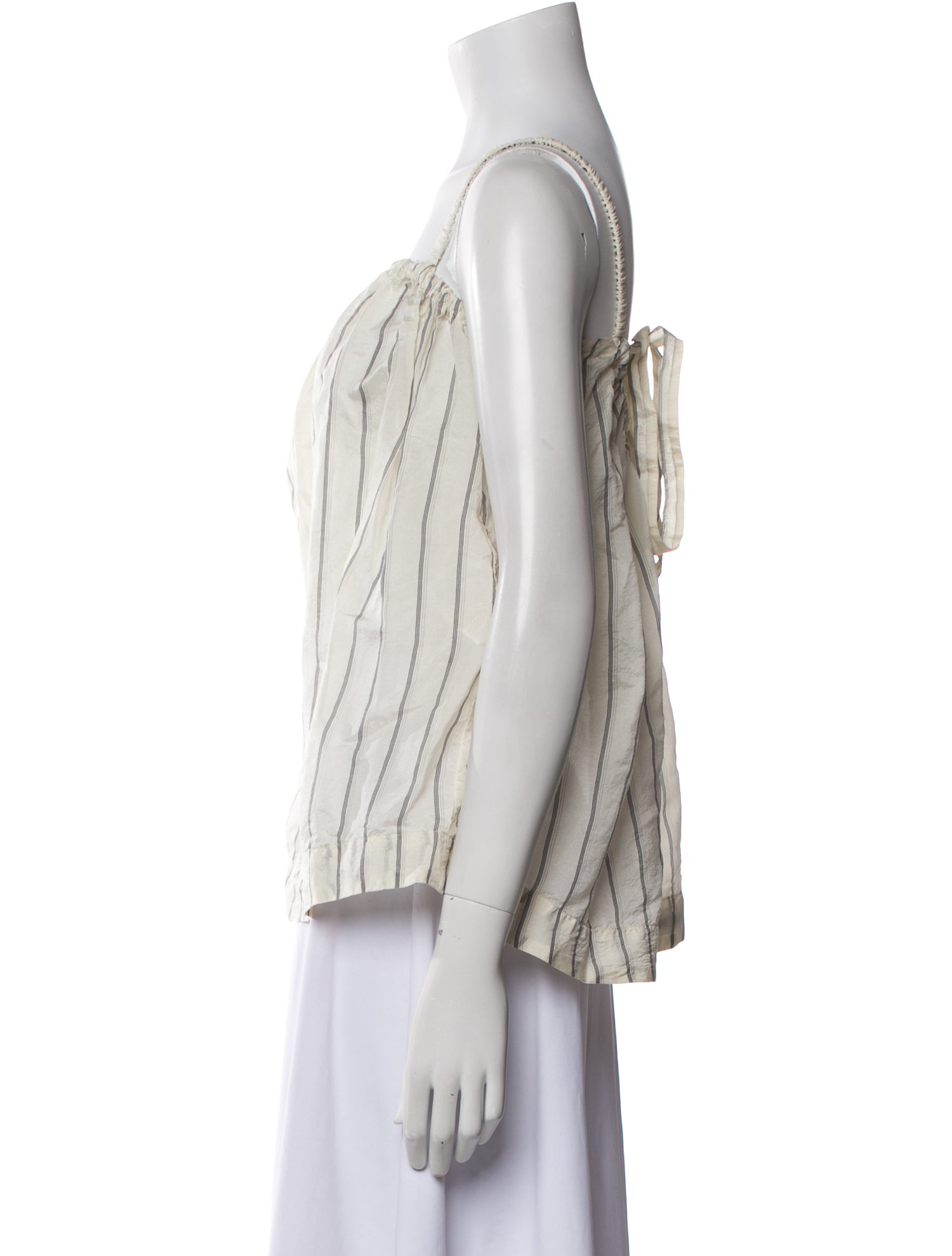 Casey Casey Silk Striped Blouse w/ Tags