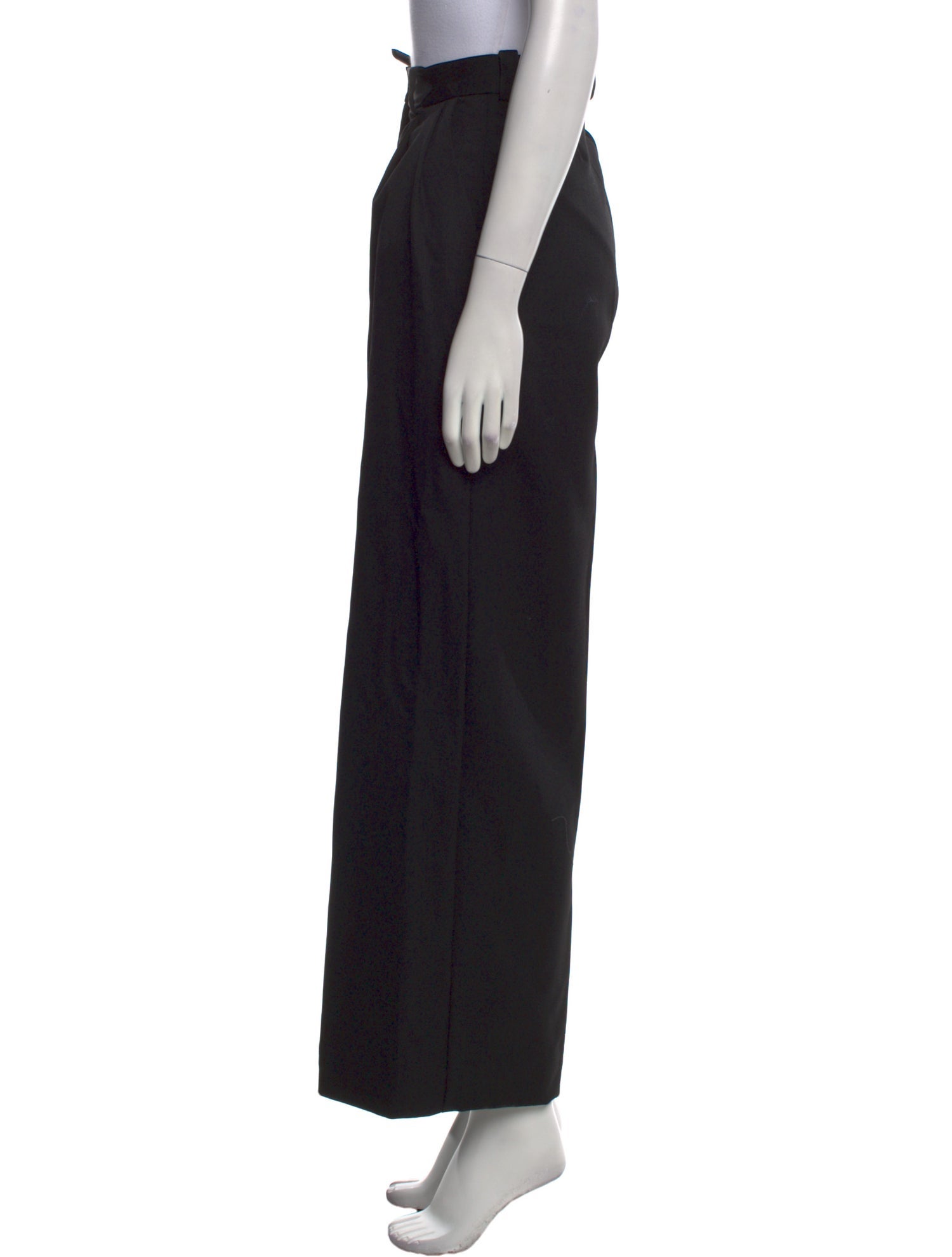 Casey Casey Virgin Wool Wide Leg Pants