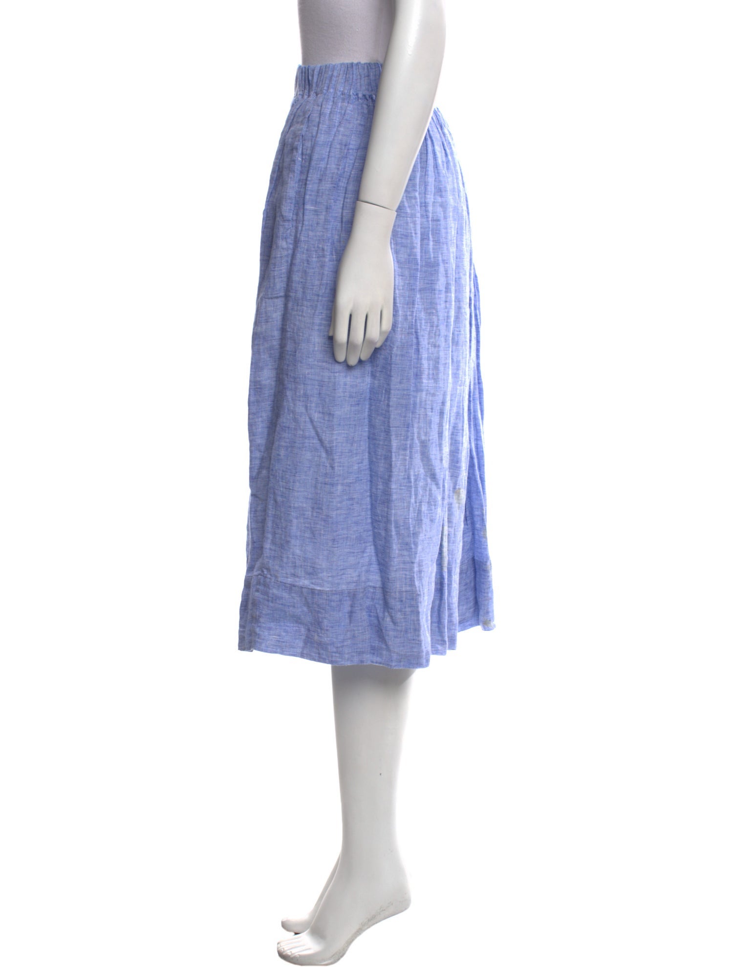 Casey Casey Linen Midi Length Skirt