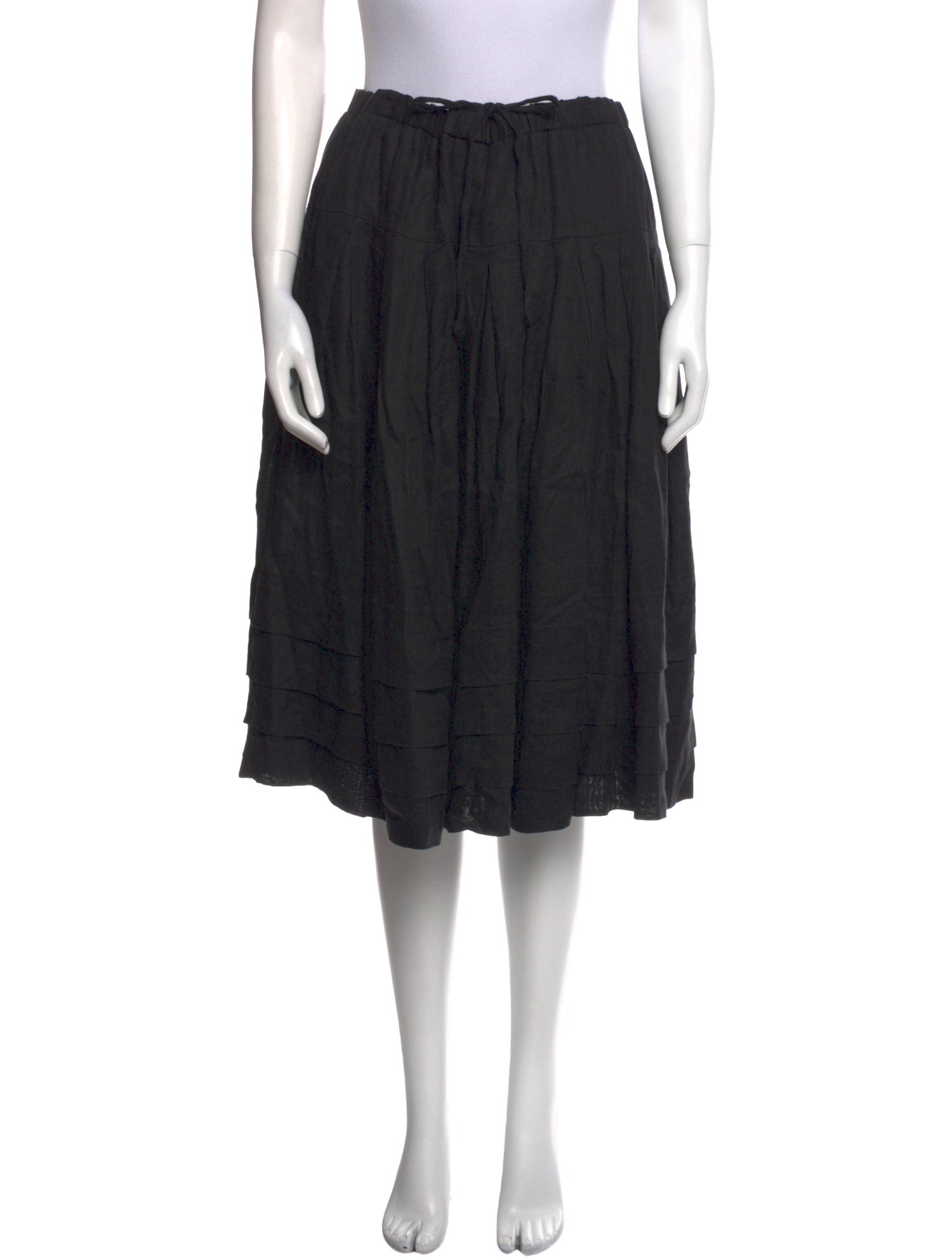 Casey Casey Ruffle Embellishment Knee-Length Skirt