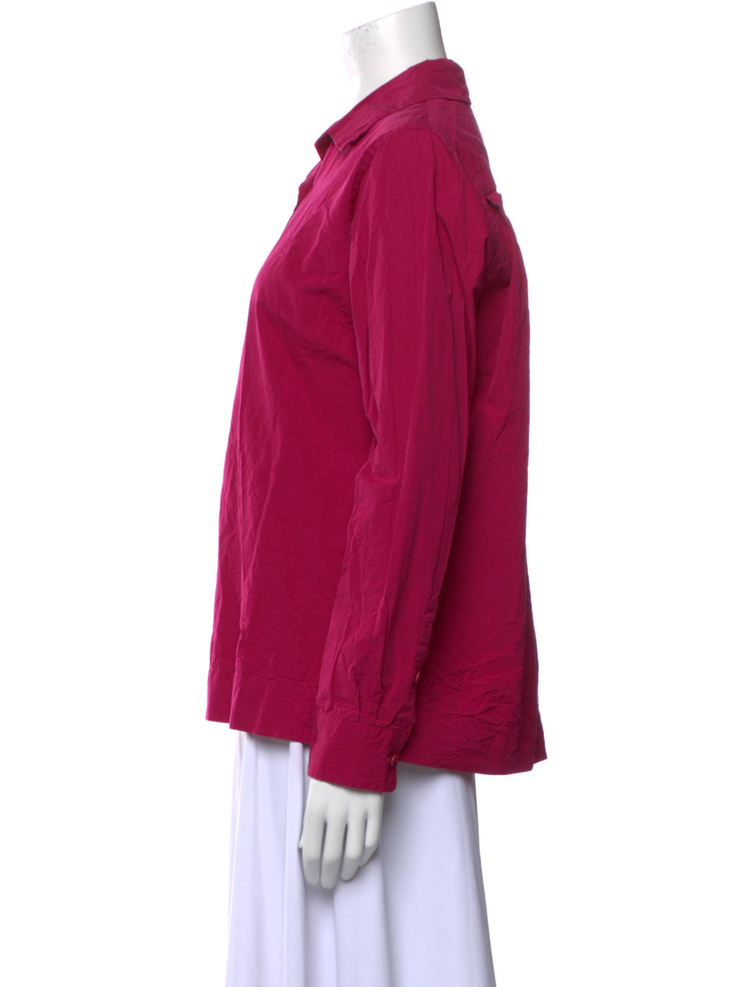 Casey Casey Long Sleeve Button-Up Top