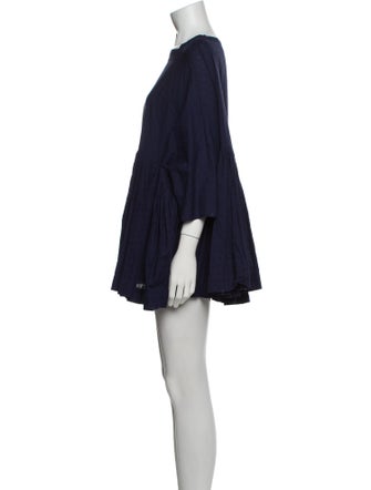 Casey Casey Off-The-Shoulder Mini Dress