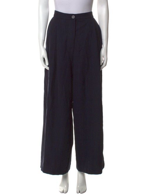 Casey Casey Virgin Wool Wide Leg Pants