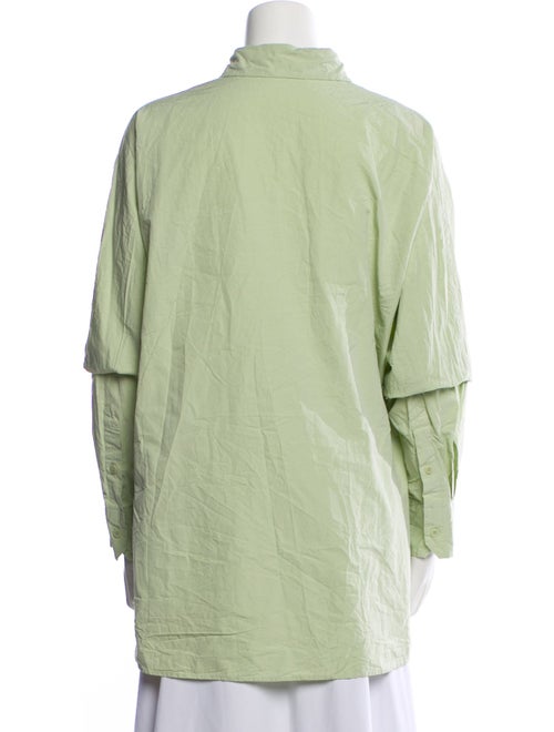 Casey Casey Long Sleeve Button-Up Top