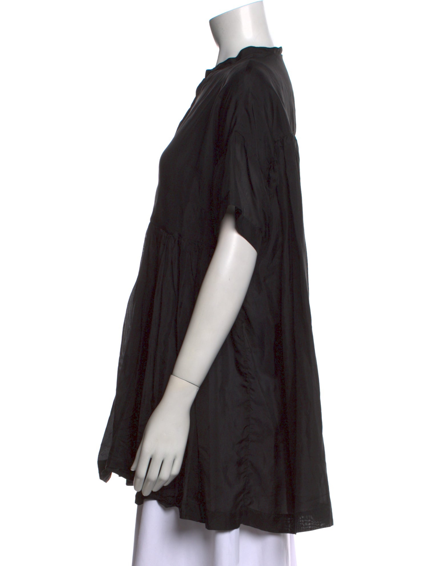 Casey Casey Silk Crew Neck Tunic