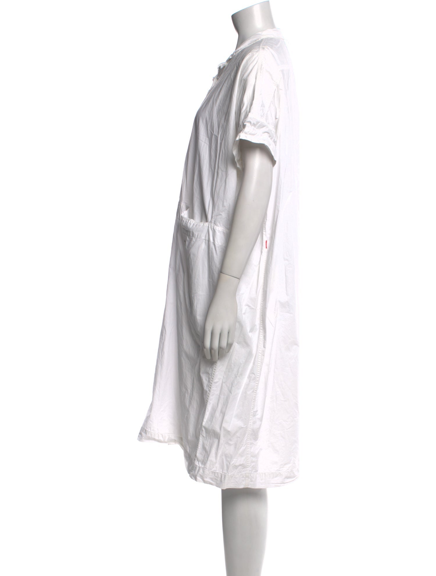 Casey Casey V-Neck Knee-Length Dress