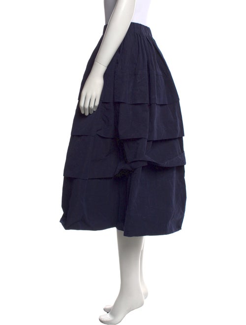 Casey Casey Ruffle Embellishment Midi Length Skirt